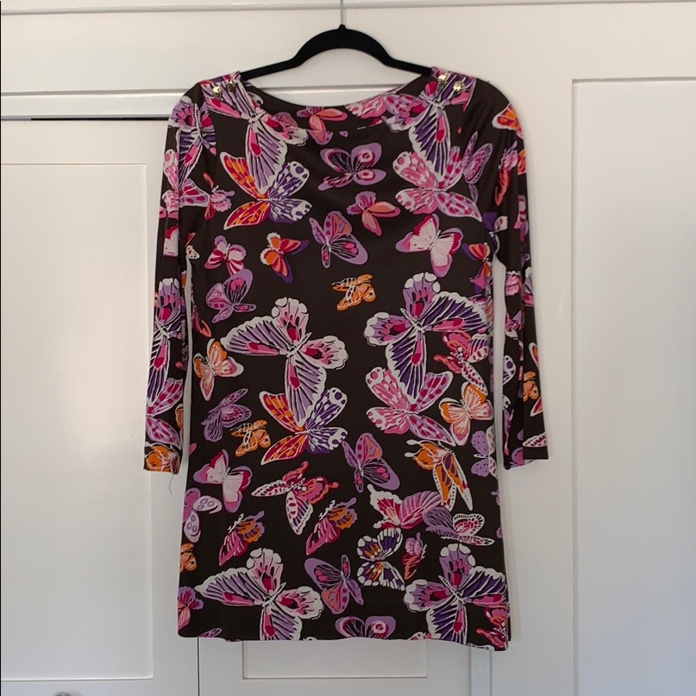Tory Burch Silk Tunic Blouse Size Small